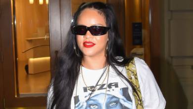 Ріанна в ультрамодних чоботах і міні показалася через три місяці після пологів. ФОТО