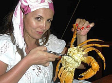 Екс-дружину Горбаля жорстко покусали на Шрі-Ланці