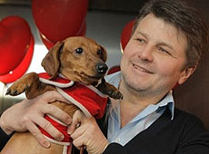 Дизайнерка Літковська і Пінчук вигуляли волохатих друзів