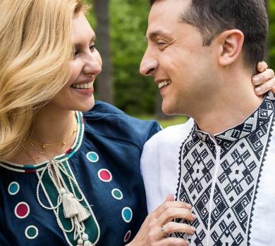 Зеленські привітали з Днем вишиванки та подарували сорочки Трампу, Макрону і Трюдо