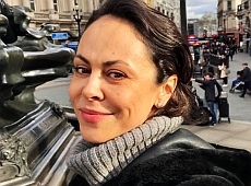 Жінка Кличка показала, що робила, поки той у Дніпрі купався. ФОТО