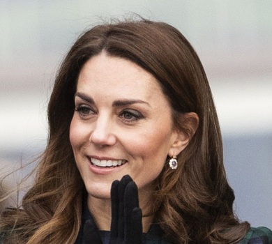 Кейт Міддлтон у Шотландії вигуляла плаття з шотландки