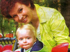 Син Алли Мазур любить море, дорослі книжки і вже ходить у школу