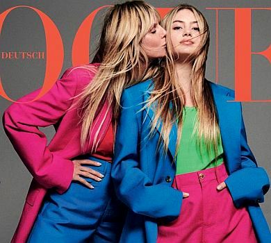 Гайді Клум на обкладинці глянцю вперше показала 16-річну красуню-доньку