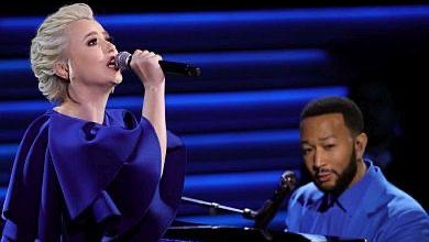 Grammy-2022: Міка Ньютон та Джон Ледженд заспівали разом на підтримку України. ВІДЕО