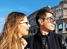 Терехова у Римі привітала свого Литвина. ФОТО