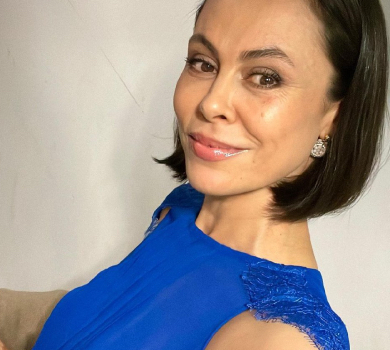 Ексдружина Кличка в прогулянковому кежуалі попритулялася до хранителів мудрості. ВІДЕО