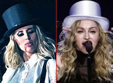 Лобода обізвала Мадонну старіючим роботом