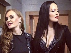 Астаф’єва та Слава НеАнгел похвалилися тілами на пілоні. ФОТО