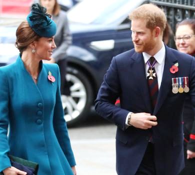 Він без жінки, вона без чоловіка: принц Гаррі та Кейт Міддлтон разом вийшли на люди