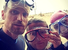 Могилевська у Єгипті помедитувала під водою. ФОТО