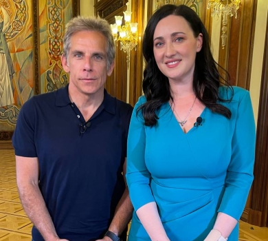 Ця війна мусить припинитися: Бен Стіллер розповів, чому вирішив приїхати до України