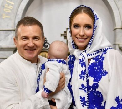 Осадча з Горбуновим похрестили 4-місячного сина 