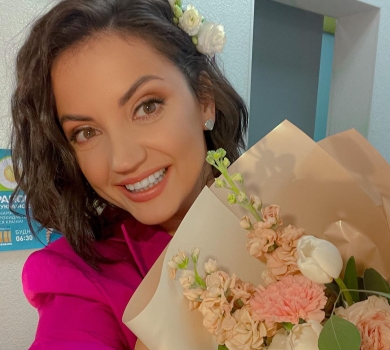 Я так скучила: Цибульська повернулася до Києва