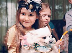 Лобода влаштувала доньці свято у стилі Гетсбі з пацюками та песиками. ФОТО