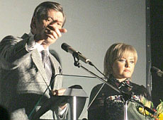 Ющенко подякував Порошенку за гроші для куми