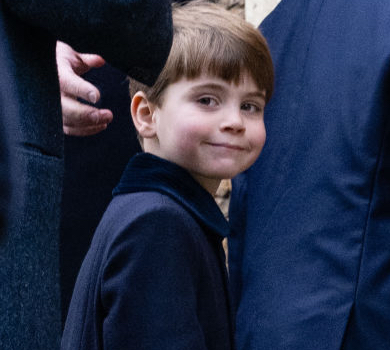 Принц-стиляга: королівська сім’я вперше взяла 4-річного Луї на різдвяну службу