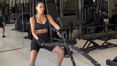 Важче, ніж здається: Кардашян у топіку показала свій ранковий воркаут