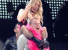 Брітні Спірз осідлала українця. ВІДЕО