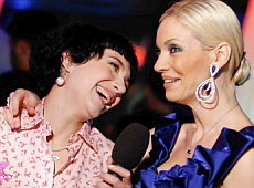 Окунська, Монро та Приходько на тусі Однокласників