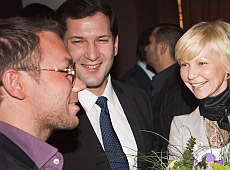 До Мороз прийшов Власенко з нареченою, а Джарти вийшла на подіум