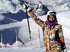 Клочкова почала рік у Парижі та гайнула на лижний курорт. ФОТО