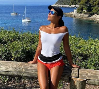 Дімопулос перед вечіркою в Каннах травмувалася на пробіжці. ВІДЕО