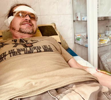 Аж невдобно, що не на нулі: Юрко Юрченко мало не втратив слух та опинився в лікарні