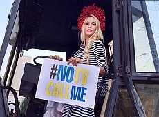 Полякова закликала не вірити телебаченню. ВІДЕО