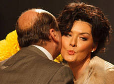 Кум Табачника і жінка Кінаха привітали Дорожкіну з 10-річчям