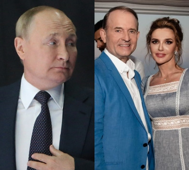 Гордон розповів про особливі стосунки путіна з жінкою його кума Медведчука