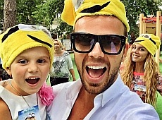 Седокова возз’єдналася з ексом заради дочки. ФОТО