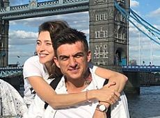 Тодоренко в Лондоні показала обійми та цілунок із Топаловим