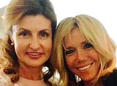 Марина Порошенко надягла українське на зустріч із Бріджит Макрон. ФОТО