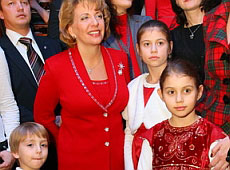 Яценюк мостився до чоловіка на очах у дружини Ющенка