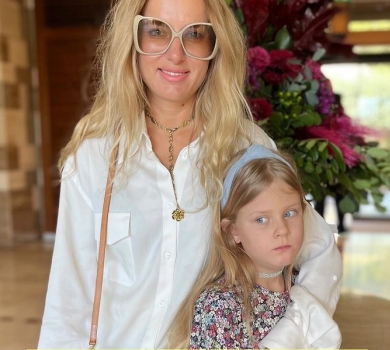 Від новонародженої до 9-річки: Горбачова замилувала ФОТО молодшої доньки Нікітіна