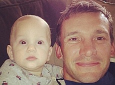 Шевченко нарешті показав молодшого сина. ФОТО 