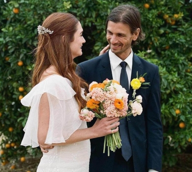 Зірка Гаррі Поттера показала, як виходила заміж посеред городу. ФОТО
