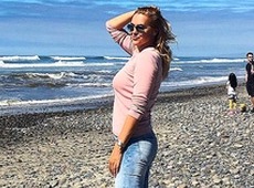 Яна коло океану: Клочкова у мережі милується узбережжям Каліфорнії 