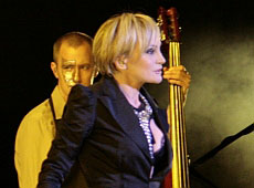 На другому концерті Патрісії Каас Данилко жував жуйку