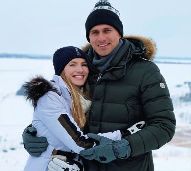 Скічко з Юрушевою та дітьми попіарили лижний курорт на Черкащині