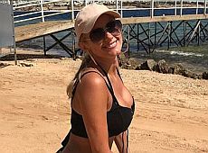 Співачка Федишин похвалилася тілом на пляжі в Єгипті. ФОТО 