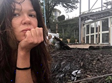 У будинок Руслани влучила блискавка. ФОТО