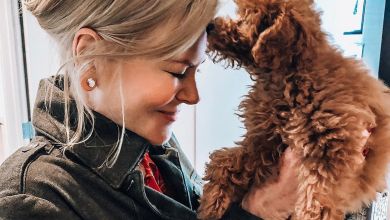 52 роки цього чекала: Кідман зворушила ФОТО зі своїм першим у житті собакою
