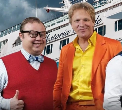 Писаренко та Нікішин із Дизель Шоу веселять росіян на круїзному лайнері