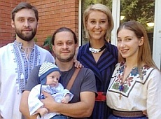 Єгорова показала хрестини свого онука-американця. ФОТО