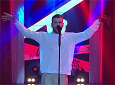 Дорн затанцював на головному каналі Росії. ВІДЕО