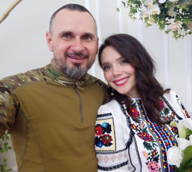 Олег Сенцов оголосив про народження сина. ФОТО 