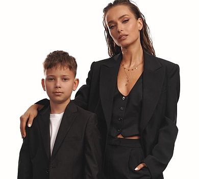 Мій Олімп: Мішина привітала сина з 11-річчям та попозувала з ним у чорних луках. ФОТО