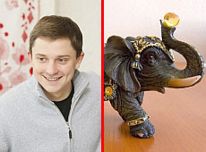 Олесь Довгий показав предмет своєї пристрасті